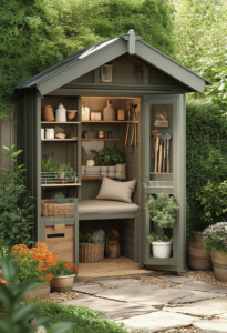 The Charming Appeal of Compact Garden Sheds