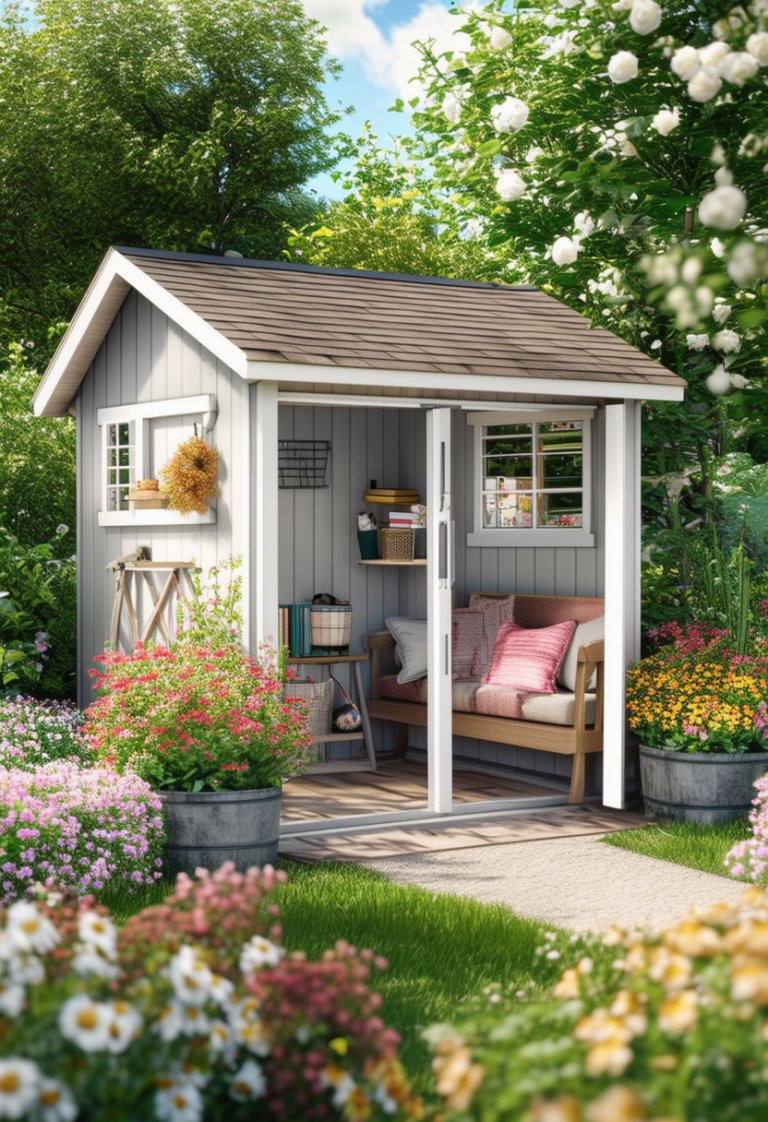 The Enchantment of Outdoor Sheds