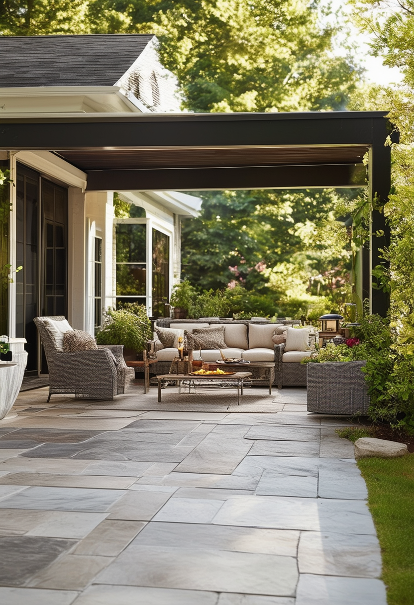 Transform Your Outdoor Space with Beautiful Patio Slabs