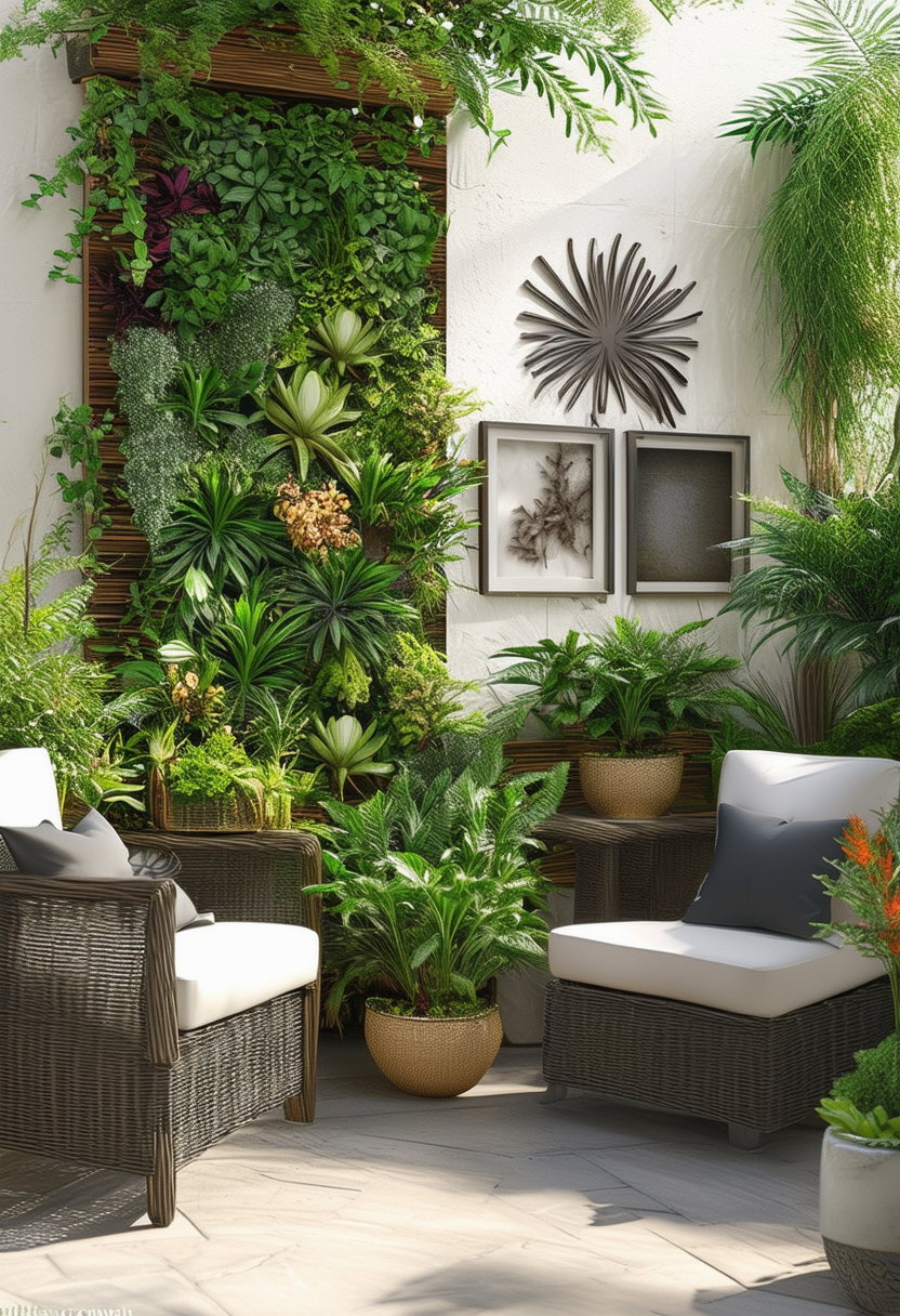 Transform Your Outdoor Space with Stylish Patio Wall Decor