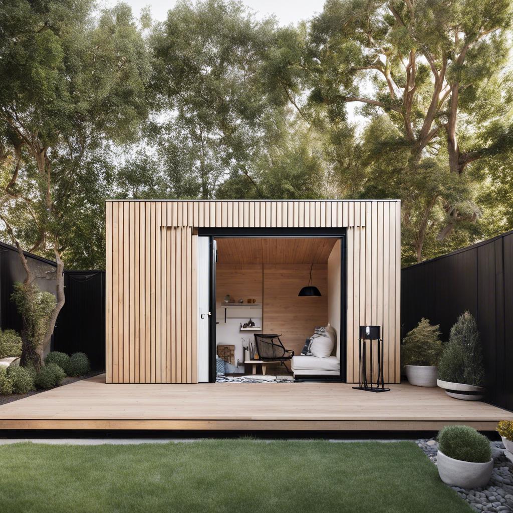 Innovative‌ Design Ideas for Modern ⁤Guest House Sheds