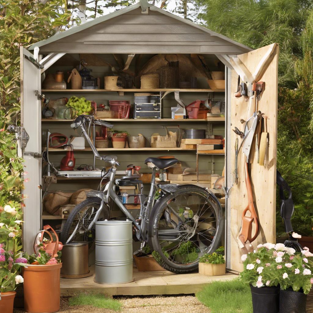 Creative Solutions for Storing Gardening ⁣Tools and⁣ Equipment