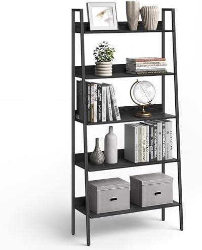 Elevate Your Space: Our Review of the VASAGLE 5-Tier Bookshelf