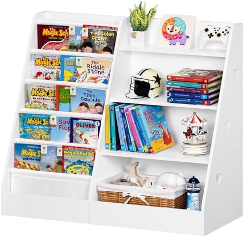 Unboxing Our Lerliuo 4 Tier Kids Bookshelf: A Fun Review!