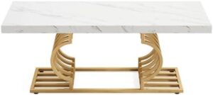 Transforming Spaces: Our Take on the Faux Marble Coffee Table