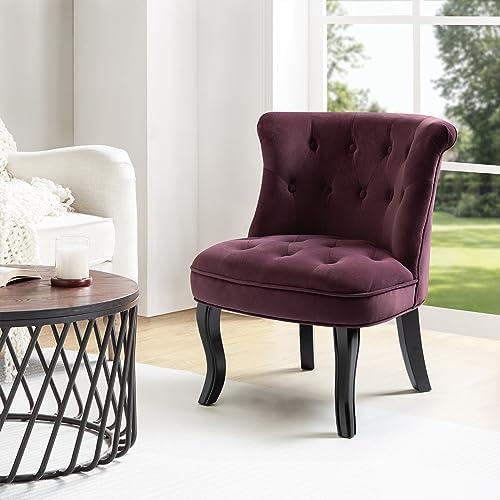 Elegant velvet chairs perfect for any small space decor