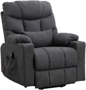 Discover Comfort: Our Review of the Gray Electric Recliner