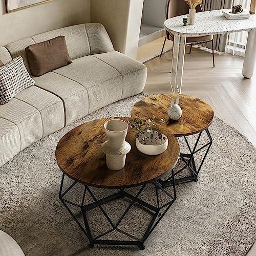 Transform Our Space: Review of Rustic Coffee Table Duo