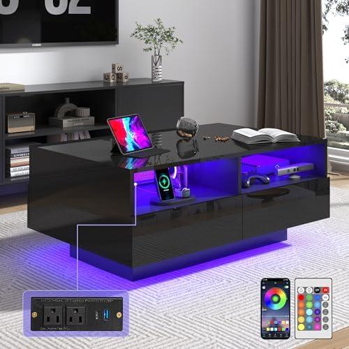 Transforming Our Living Space: A Review of the St.Mandyu LED Coffee Table