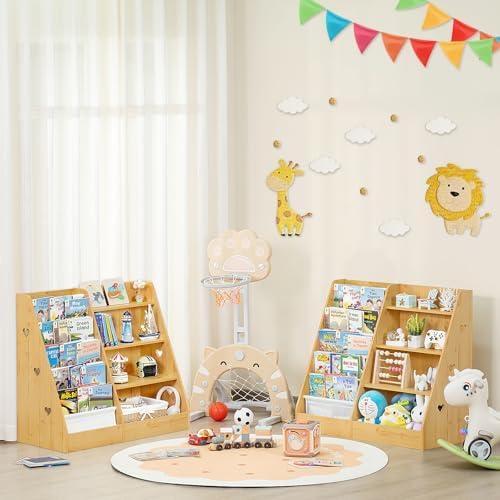 Creating a Cozy Reading Nook: Our Review of Lerliuo's Kids Bookshelf