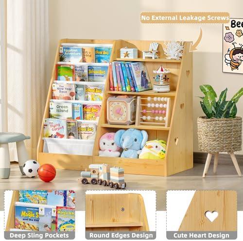 Creating a Cozy Reading Nook: Our Review of Lerliuo's Kids Bookshelf